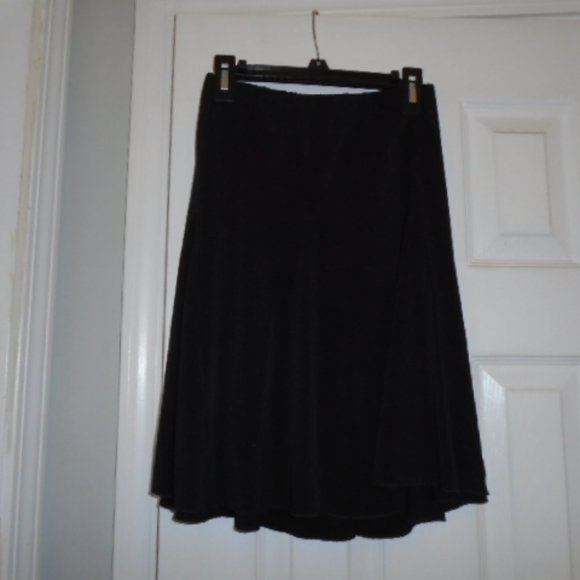 By and By Girls' Flowing Black MIDI Skirt - NWOT - Picture 2 of 3